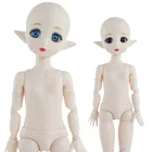 16 Bjd кукла 28 см эльф кукла голубые глаза макияж голова 22 шарнир белая кожа кукла игрушки для детей