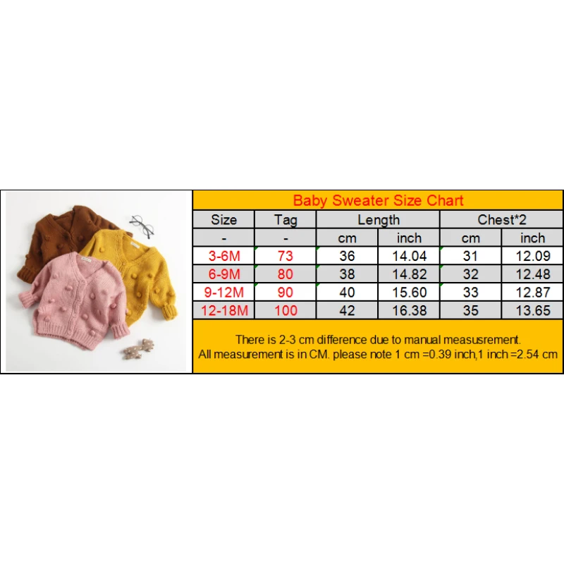 

Newborn Baby Girl Winter Clothes 2020 Knitted Baby Sweaters Long Sleeve Cotton V-neck Toddler Girl Cardigan Infant Clothing Tops