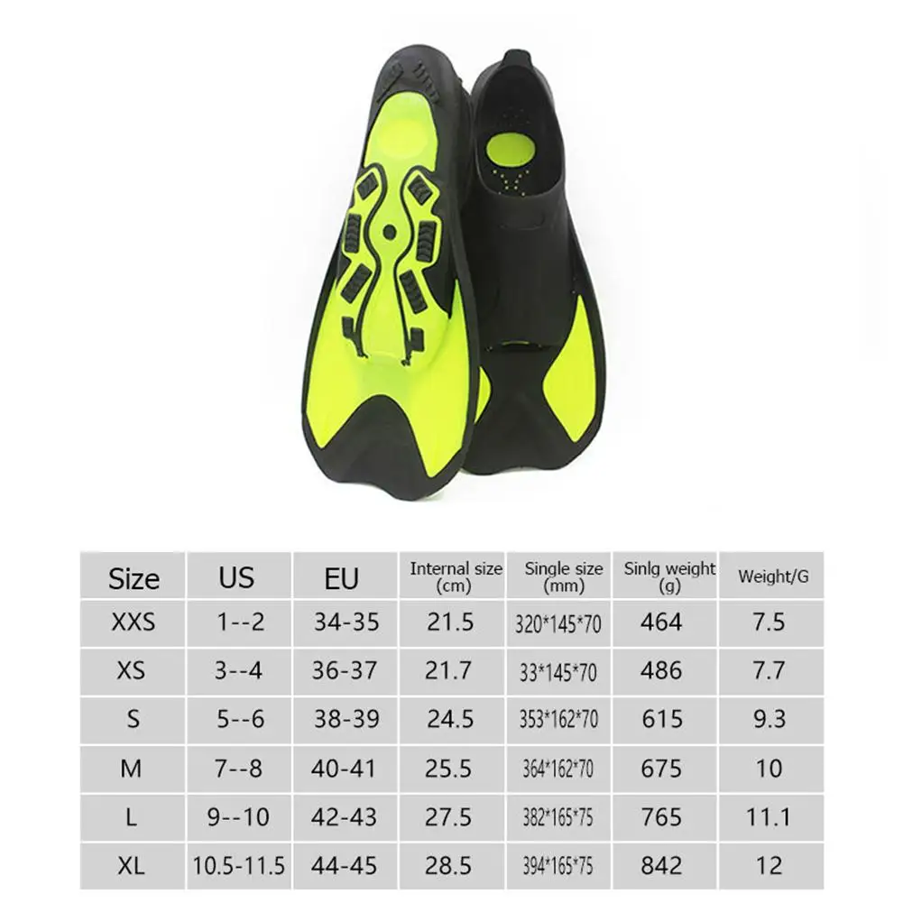 

Adjustable Water Sports Outdoor Swimming Fins Webbed Diving Flippers Snorkeling Training Pool Equipment Supplies