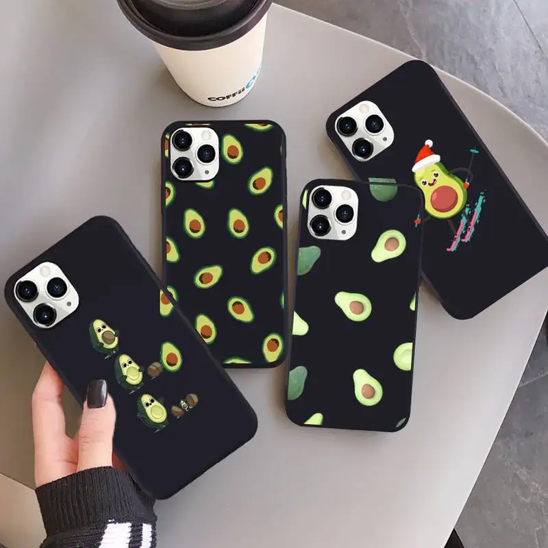 

Avocado Phone Case for iPhone 13 12 11 mini pro XS MAX 8 7 6 6S Plus X SE 2020 XR