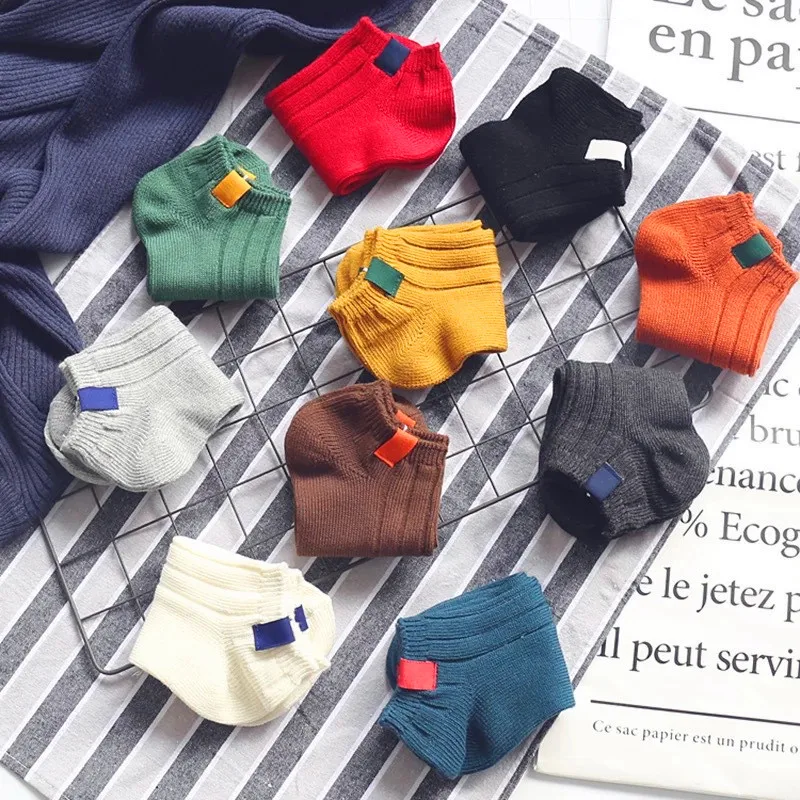 10 Colors 10 пар, женские носки, весна-лето, классические, хлопковые, мягкие, в полоску, носки для девушек, в духе колледжа, модные, для влюбленных, носки для девочек - Цвет: 10 Colors