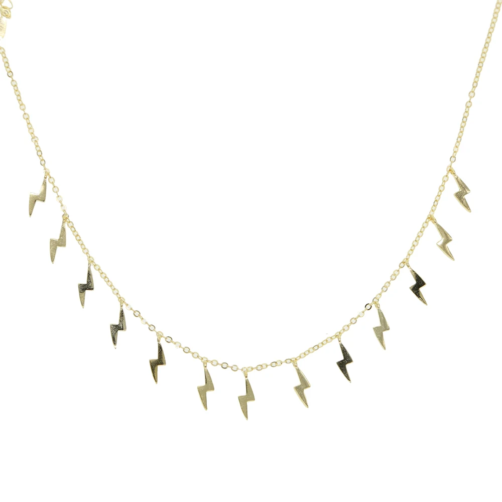 Женское Ожерелье чокер из серебра 925 пробы с синей эмалью|Ожерелья| |