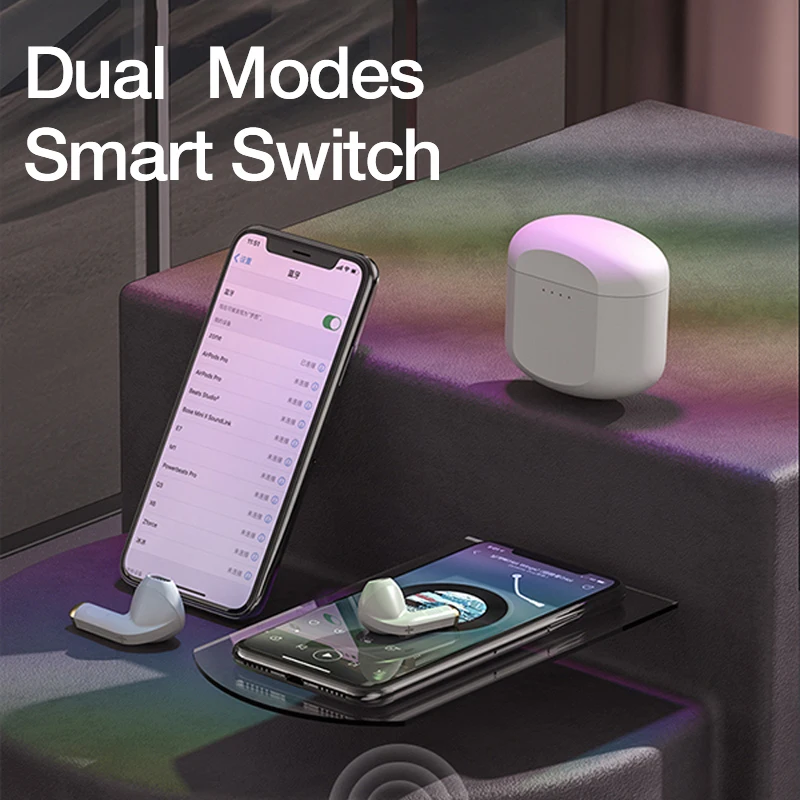 Фото TWS беспроводные наушники Bluetooth-наушники мини-наушники для спорта умные Android TWS беспроводные наушники Bluetooth-наушники мини-наушники для спорта умные Android