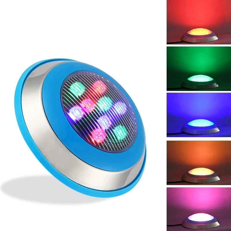 

DC/AC12v /24v 12w RGB Underwater Light LED Swimming Pool Lamp