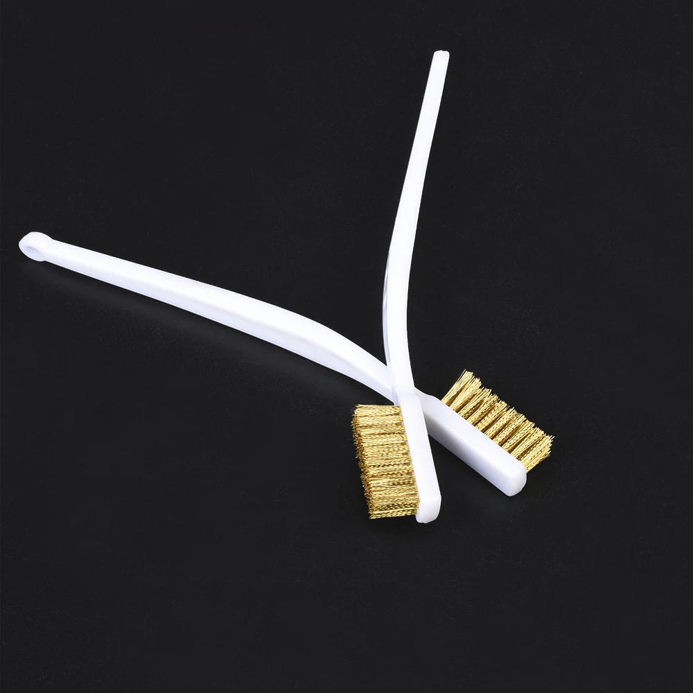 3D Printer Cleaner Tool Copper Wire Toothbrush Nozzle Brush for Cleaning Nozzle /Heating Block /Hotend Hot Bed 3D Printer Parts image 3