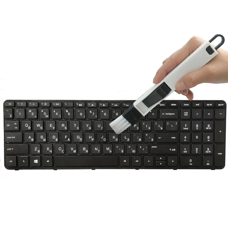 Русская клавиатура для ноутбука HP pavilion 15 N E 15E 15N T t N000 N100 N200 E000 E100 RU с рамкой|keyboard for