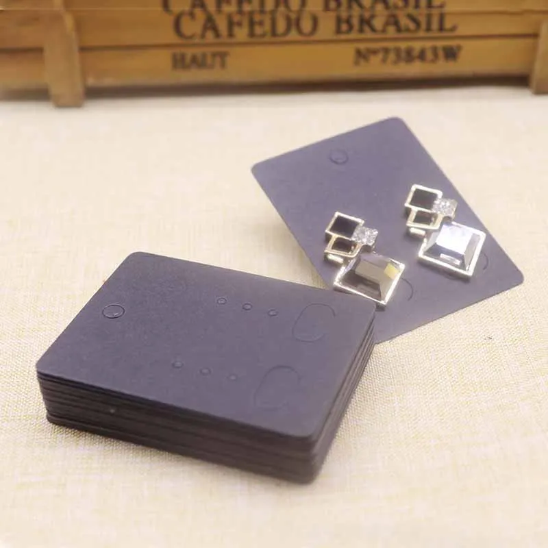 50 шт. 50x65мм серьги-карты для сережек в горошек карты 2 пары или более пар |