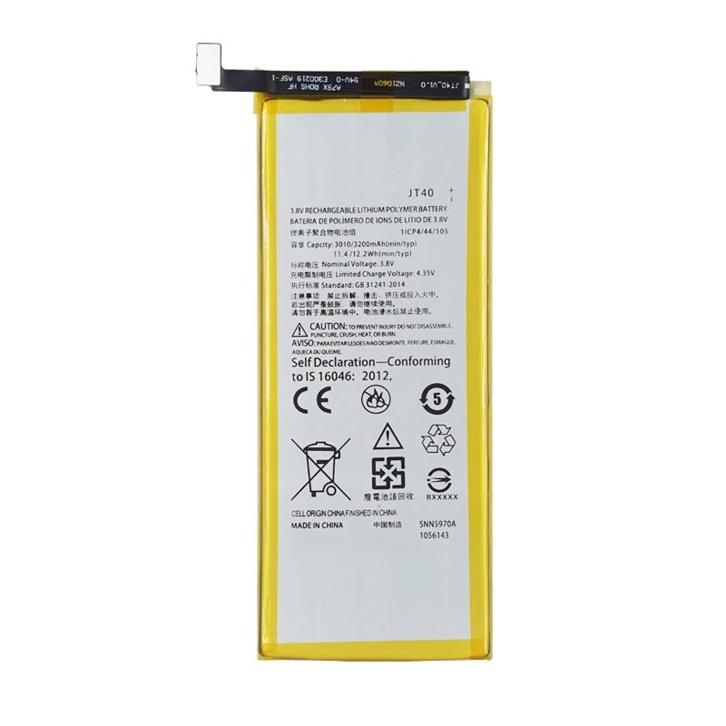 OHD оригинальный аккумулятор высокой емкости JT40 для Motorola Moto G6 Plus XT1926 6 7 3200