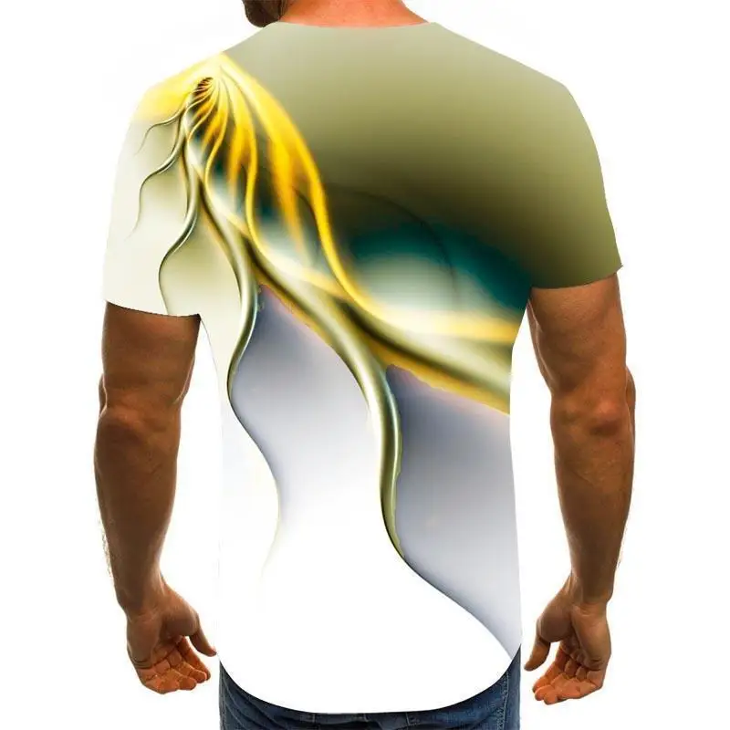 

3D Funny Psychedelic Print T Shirts Hipster Casual Short Sleeve T Shirt Men Women Harajuku Streetwear Tshirt Men Camiseta Hombre