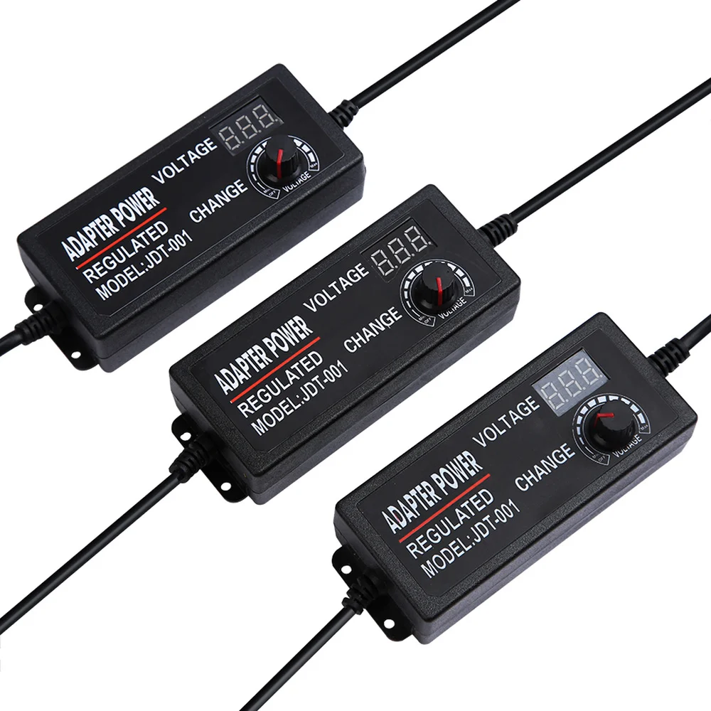 Настраиваемый универсальный адаптер источника питания 100-240 В переменного тока в