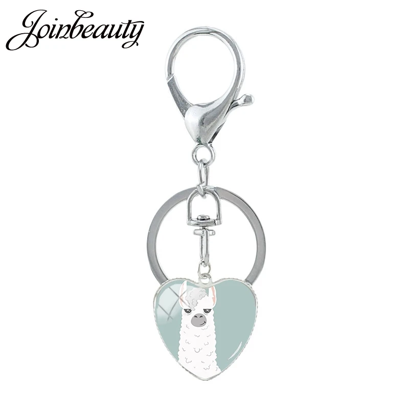 JOINBEAUTY милый белый Альпака окрашенный стеклянный купол в форме сердца кулон