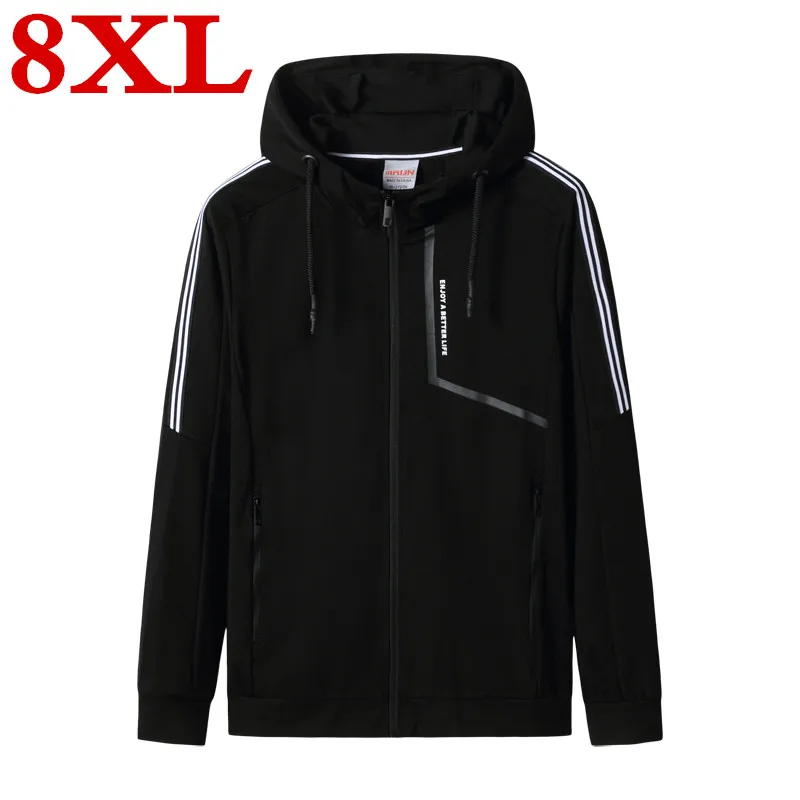 

Size Plus high 8xl quality 7xl 6xl 5xl Spring and Autumn Thin Bomber Men Wind Breaker Jacket