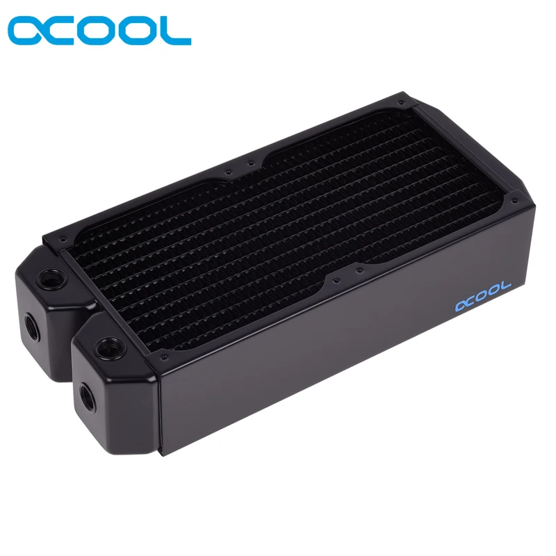 Alphacool UT60 медь 120 мм, 240 мм, 360 мм, 480 мм, 60 мм толстый радиатор водяного охлаждения компьютера cooler master для 12 см вентилятора