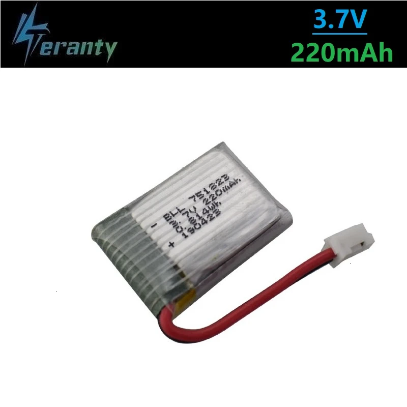 3 7 V 220mah батарея с зарядным устройством для JJRC H36 E010 T36 NH010 F36 LIPO HS210 SANROCK GD65A ATOYX AT 66 751823