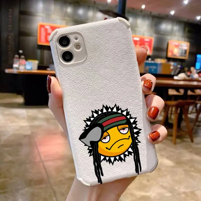 

Glo Gang And Chief Keef Phone Case Lambskin LeatherFor iphone 12 11 8 7 6 XR X XS PLUS MINI PLUS PRO MAX Shockproof soft coque