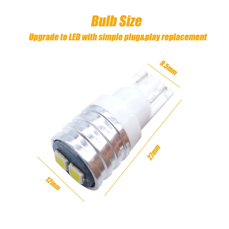 4x W5W T10 светодиодный светильник лампы 3030 Smd СВЕТОДИОДНЫЙ Автомобильный для Volvo C30 S40