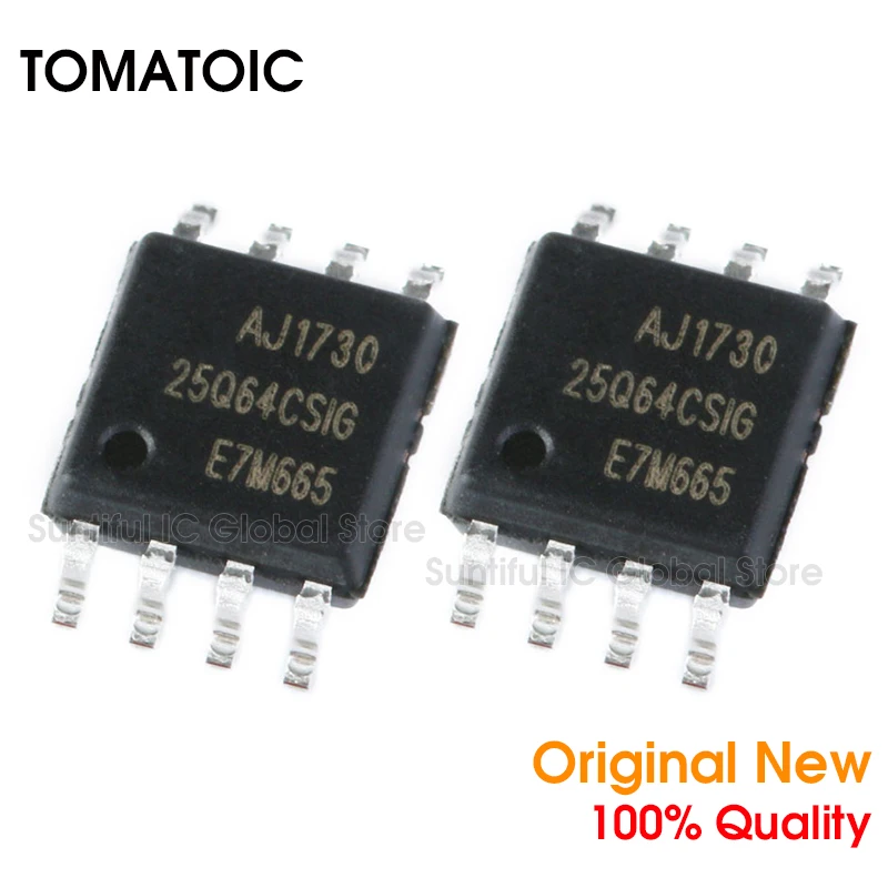 5 шт. GD25Q64CSIG SOP8 25Q64CSIG SOP 8 64 Мбит SPI флэш память чип|Аксессуары для аудиосистем| |