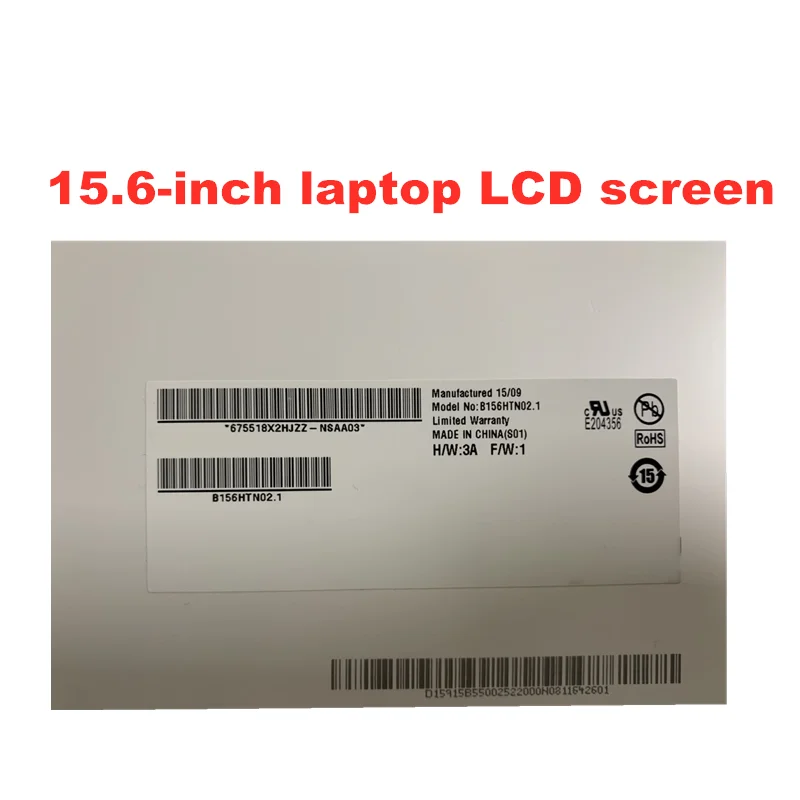 15.6-inch LCD screen B156HTN03.3 B156HTN02.1 N156HGE-LA1 N156HGE-LB1 B156HW03 B156HTN03.4 1920 * 1080 LVDS 40pin |