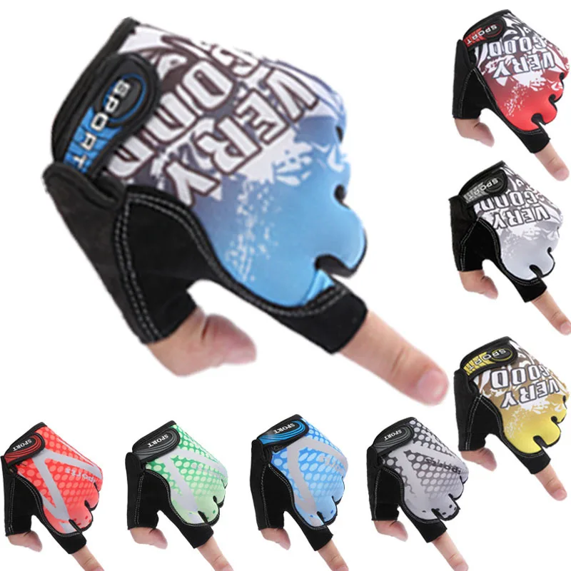 

Bicycle Anti Slip Cycling Gloves Soft Washable Half Finger Outdoor Sports Fitness Training Summer Bike MTB Men Women Running