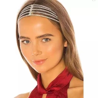 european and american fashion luxury rhine stone hairband sweet bride wedding exquisite crystal jewelry headdress birthday gift