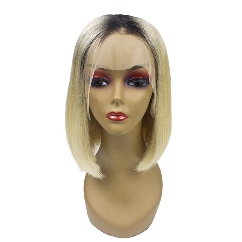 

Onecut Ombre Colored 613 blonde lace front wig Short Bob lace front human hair wigs preplucked for black women preplucked 13x6