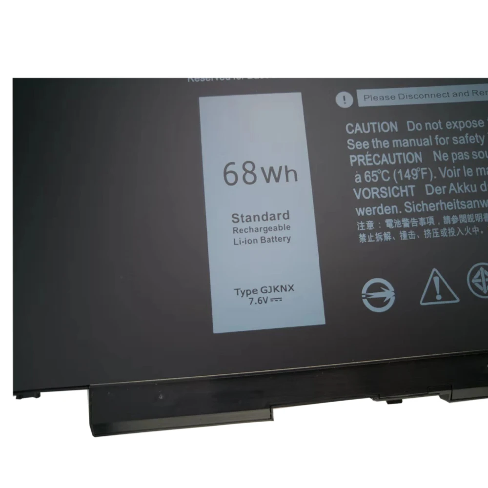 7.6V 68WH 8900mAh GJKNX New Laptop Battery for Dell Latitude 15 3520 3530 E5480 5480 5490 5580 5590 GD1JP Fit Notebook | Компьютеры и