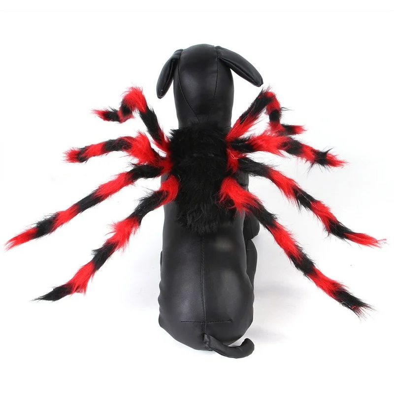 

Cats Halloween Funny Spider Chest Dogs Back Clothes Simulation Pets Cosplay Costume Puppy Party Cosplay Funny Outfit Pet Product