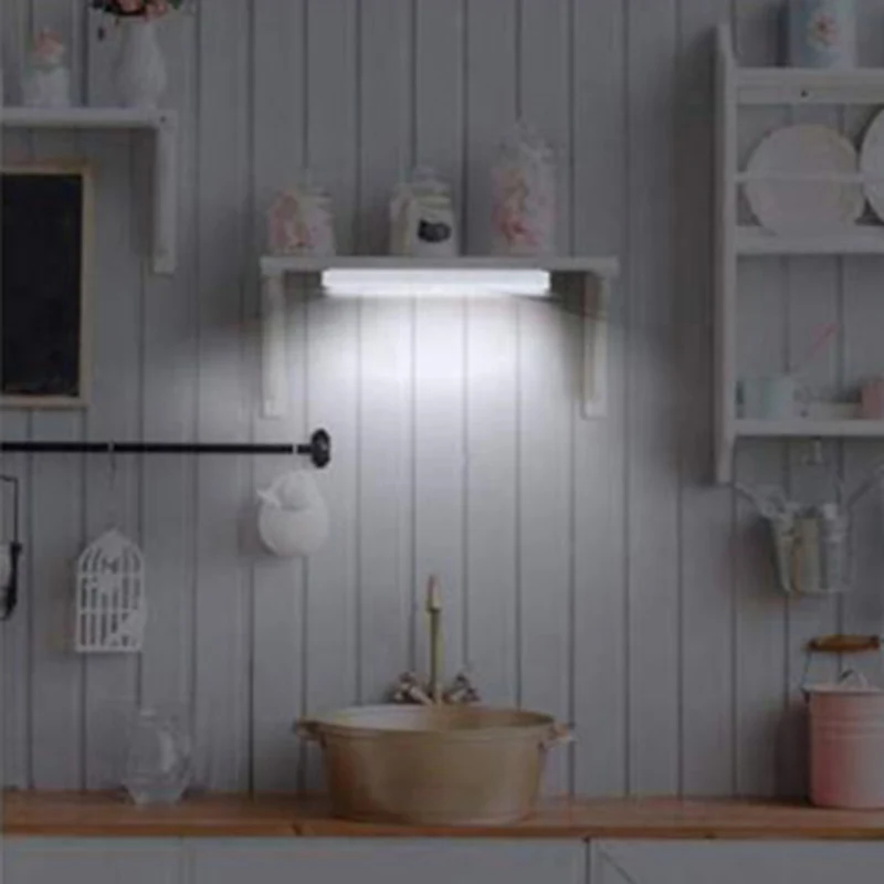 

Интеллектуальный инфракрасный датчик человеческого тела, светодиодный фонарь, датчик коридора, белый теплый свет, ночник