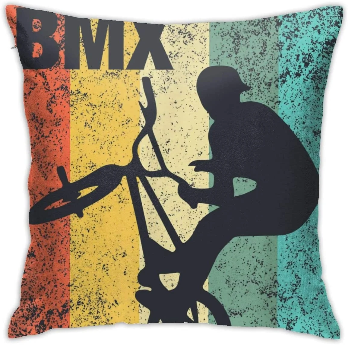 

BMX Bike Pillows Case Fashion Soft Custom Covers Double Sided Printed