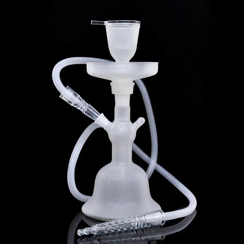 

Glass Hookah Shisha Larger Hookah With Foam Box Complete Chicha Water Pipe Accessories