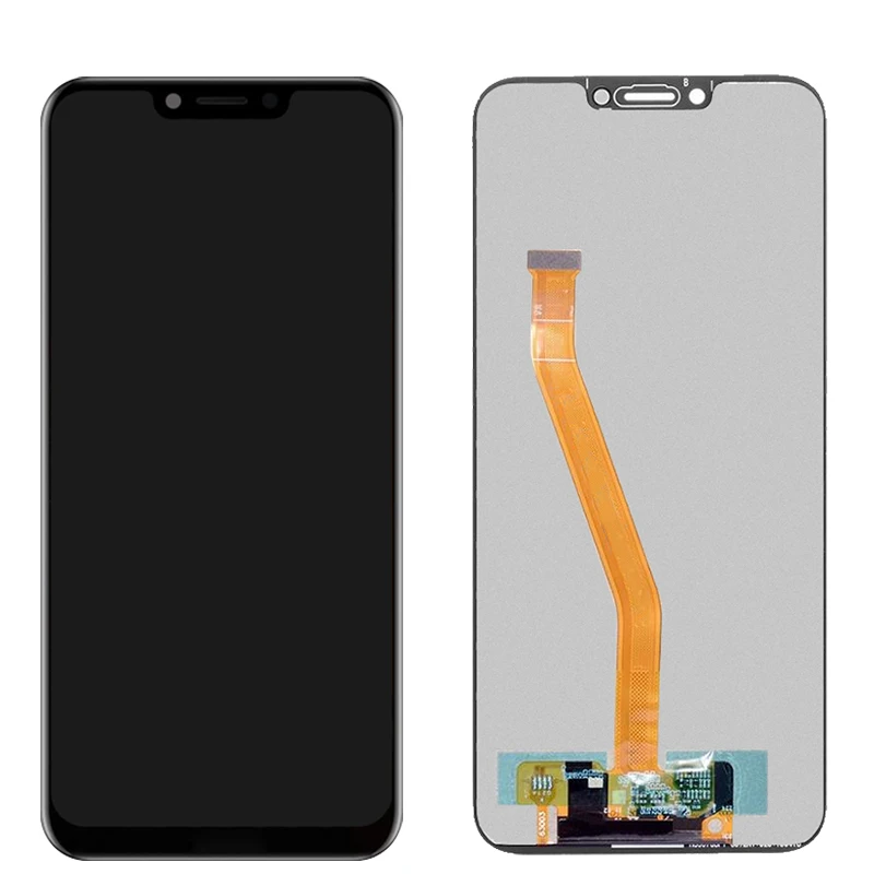 original honor play lcd for huawei honor play display with frame 6 3 for huawei cor l29 lcd display touch screen panel parts free global shipping