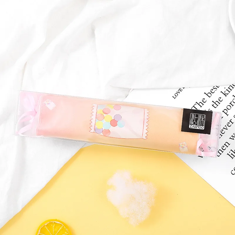 

1 PC Small Fresh Creativity Candy Pencil Case Cute Young Girl Heart Big Capacity Pencil Bag Student Stationery Bag