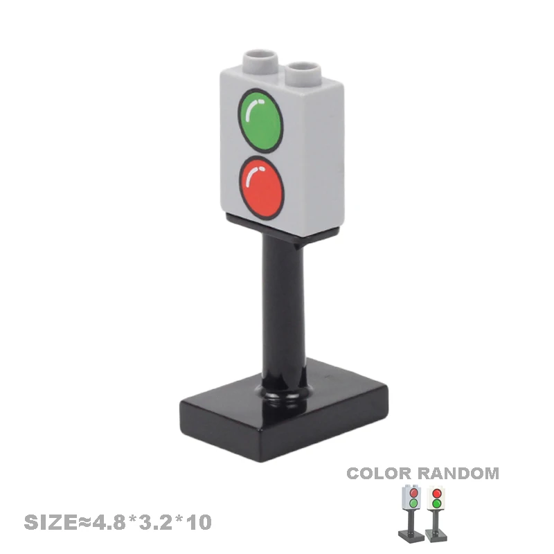 Большие строительные блоки аксессуары для строительства городского транспорта