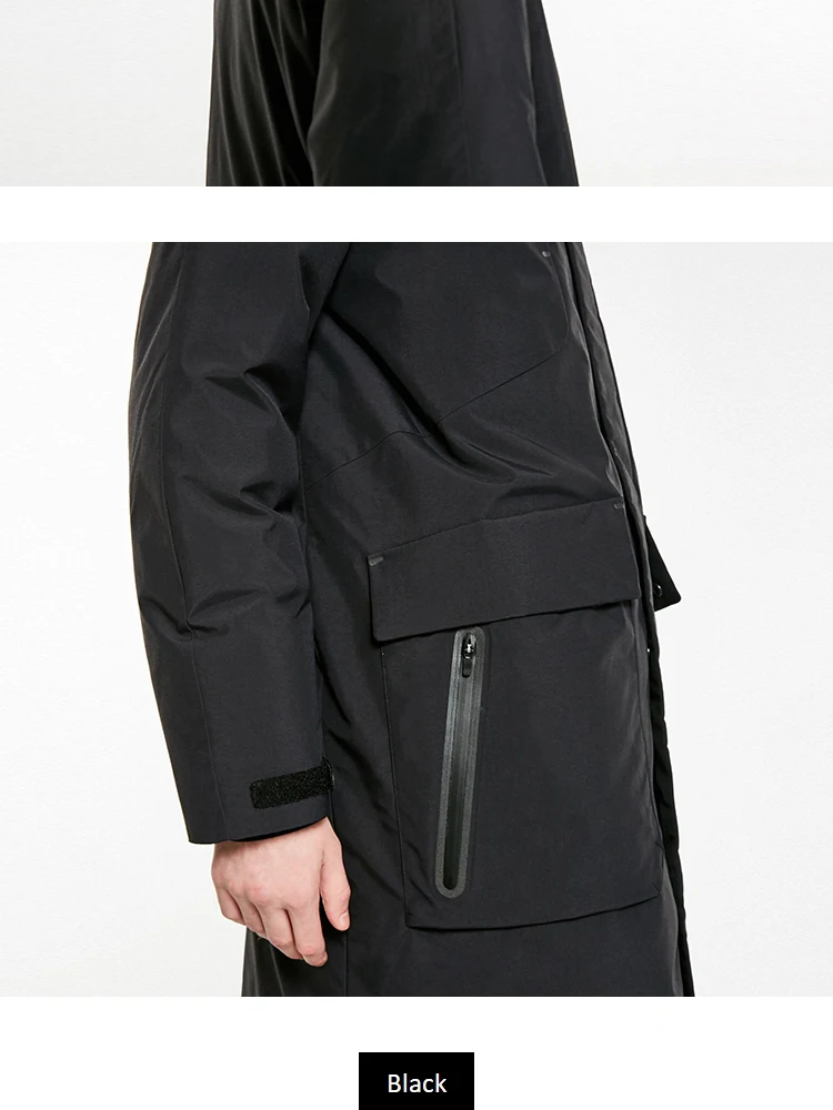 JackJones мужской длинный пуховик с капюшоном, парка, пальто, мужская одежда 218412522