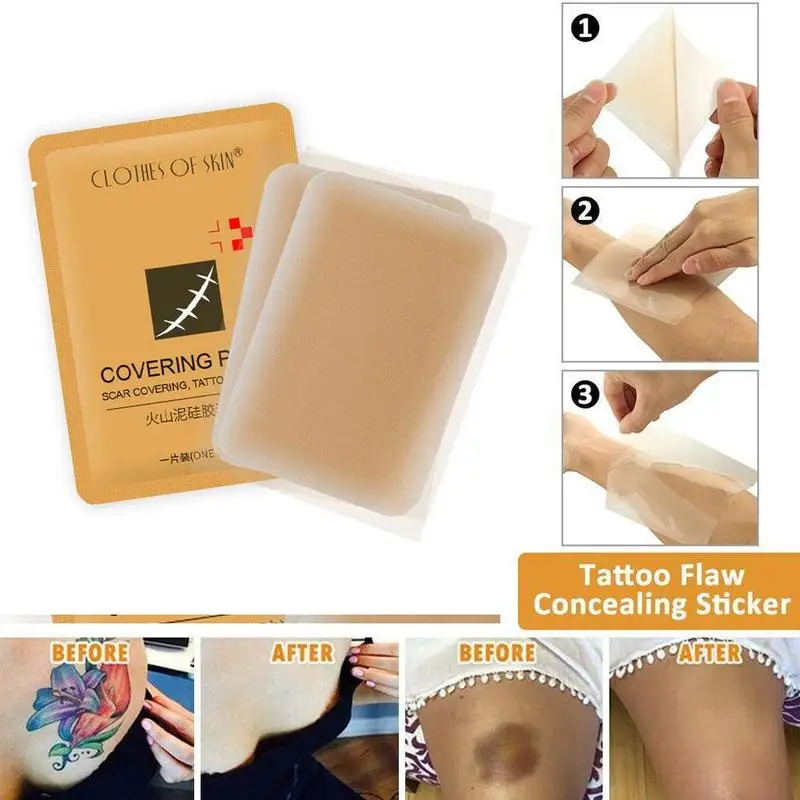 

Tattoo And Scar Invisible Tape Waterproof Breathable Hiding Tattoo Tattoo Concealing Stain Flaw Flesh Tape Stickers B8Y8