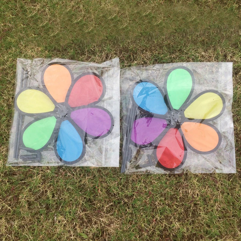 WCIC ветряная мельница детская игрушка Спиннер для сада и двора украшения улицы