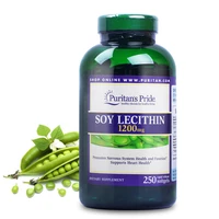free shipping soy lecithin 1200 mg 250 softgels