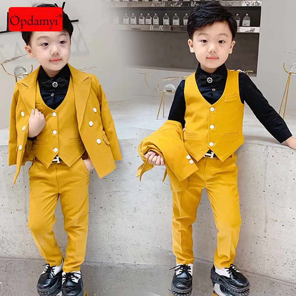 Зимние костюмы для мальчиков и девочек детская одежда свадебное платье детский