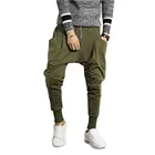 Мужские брюки-шаровары в стиле хип-хоп, Свободные мешковатые спортивные брюки, облегающие штаны, уличная одежда