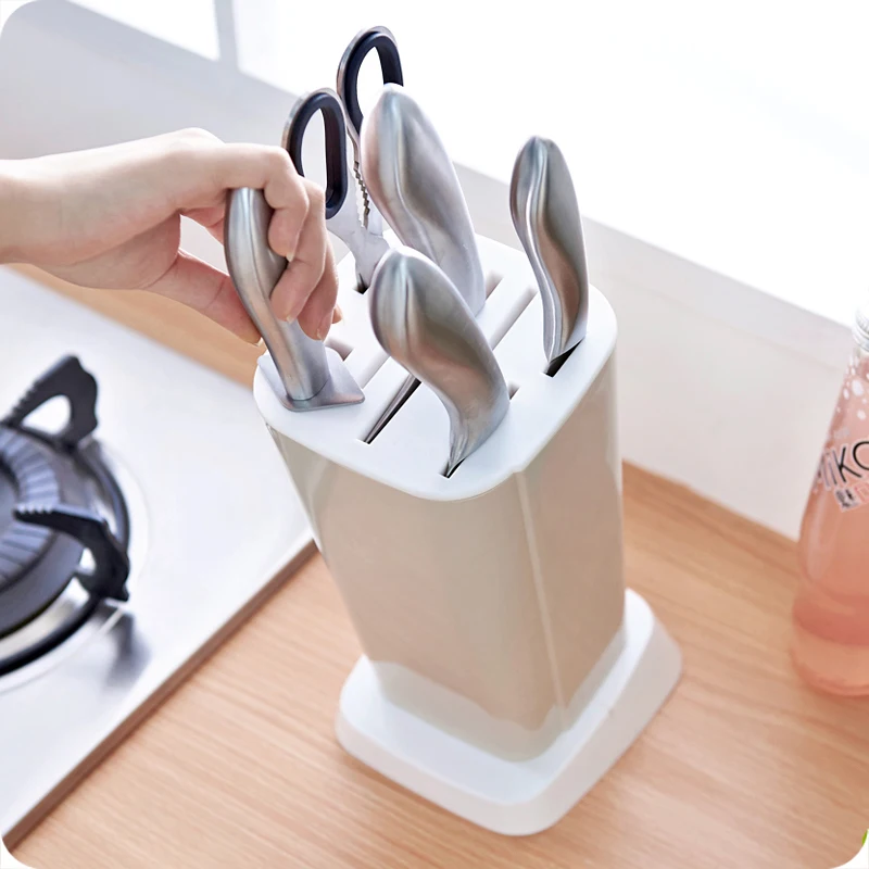 Пластиковый держатель для ножей в скандинавском стиле многофункциональная