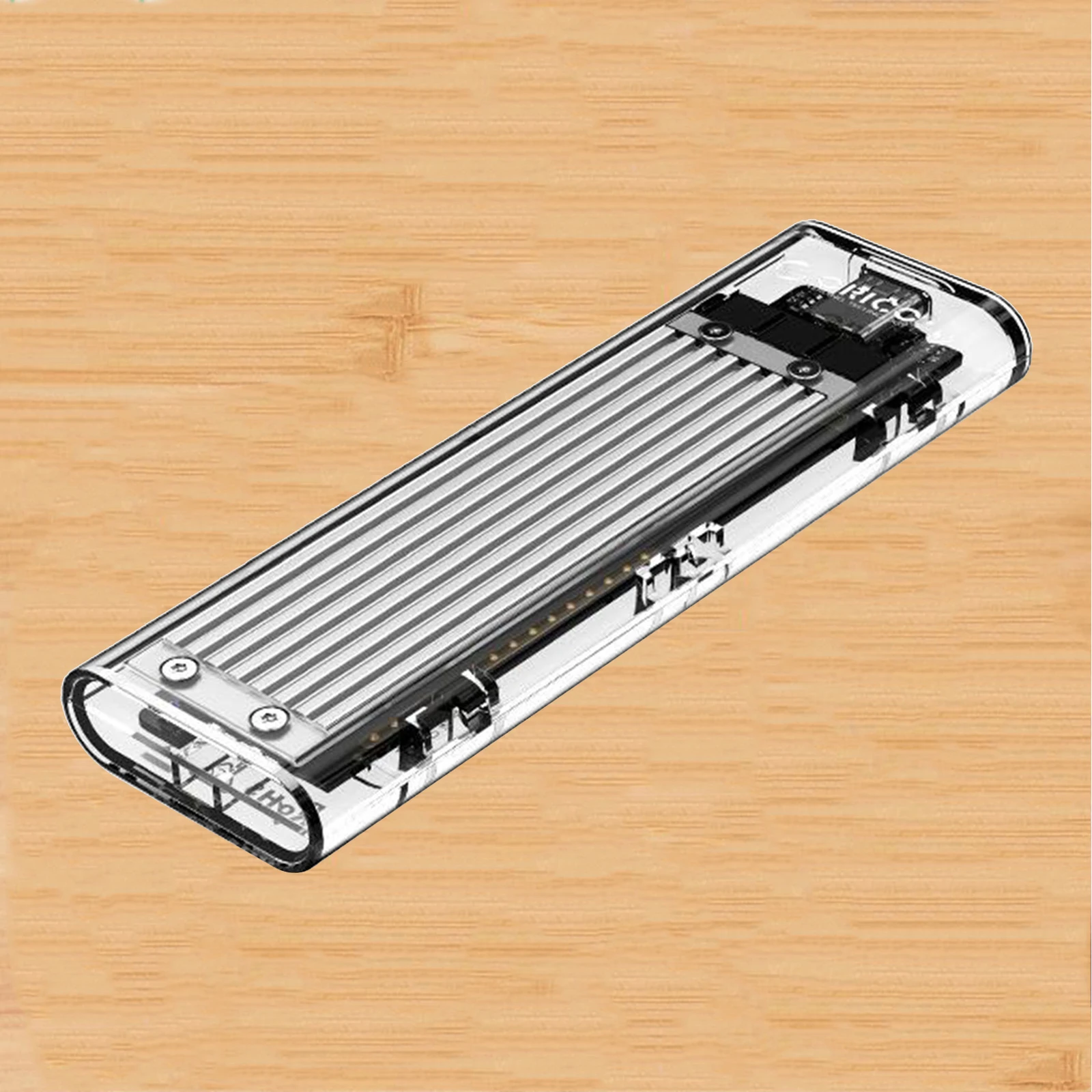 ORICO M.2 to USB Type-C SSD Enclosure Transparent Case Adapter 10Gbps UASP