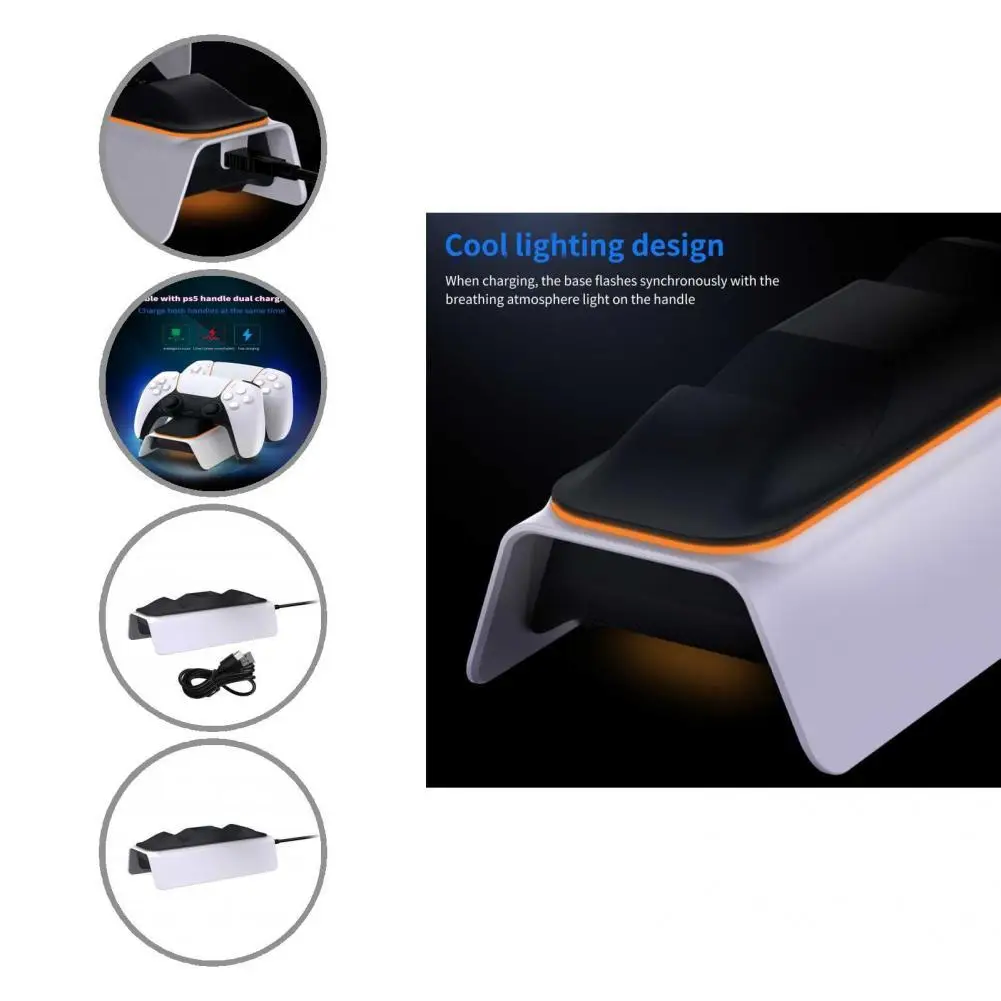 

Практичный контроллер низкого энергопотребления зарядная док-станция Интеллектуальная цепь двойной зарядный порт геймпад зарядное устро...