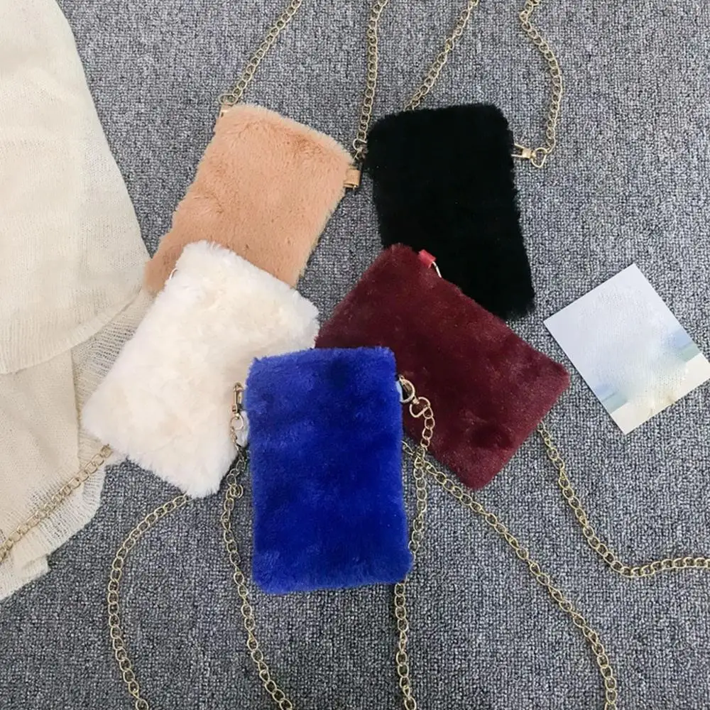 Женская сумка чистый цвет плюс модная однотонная мини флок сумки для телефона