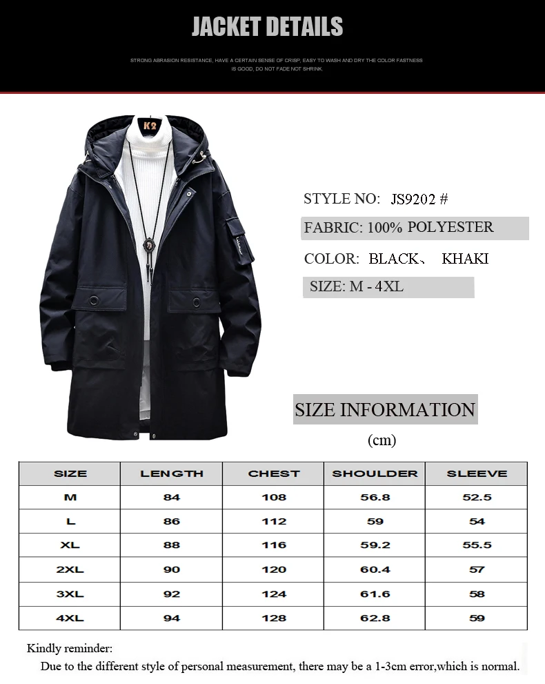 

Mens Winter Long Jacket 2019 New Fashion Males Warm Outdoor Jacket Hooded Clothing Liner Detachalble Parkas