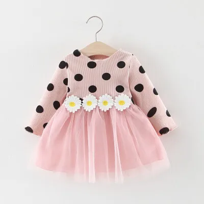 flower dress pink Куртка с заячьими ушками для маленьких девочек зимнее пальто Повседневная теплая хлопковая верхняя одежда с капюшоном для маленьких детей от 0 до 3 лет зимнее пальто Одежда для детей - Цвет: flower dress pink