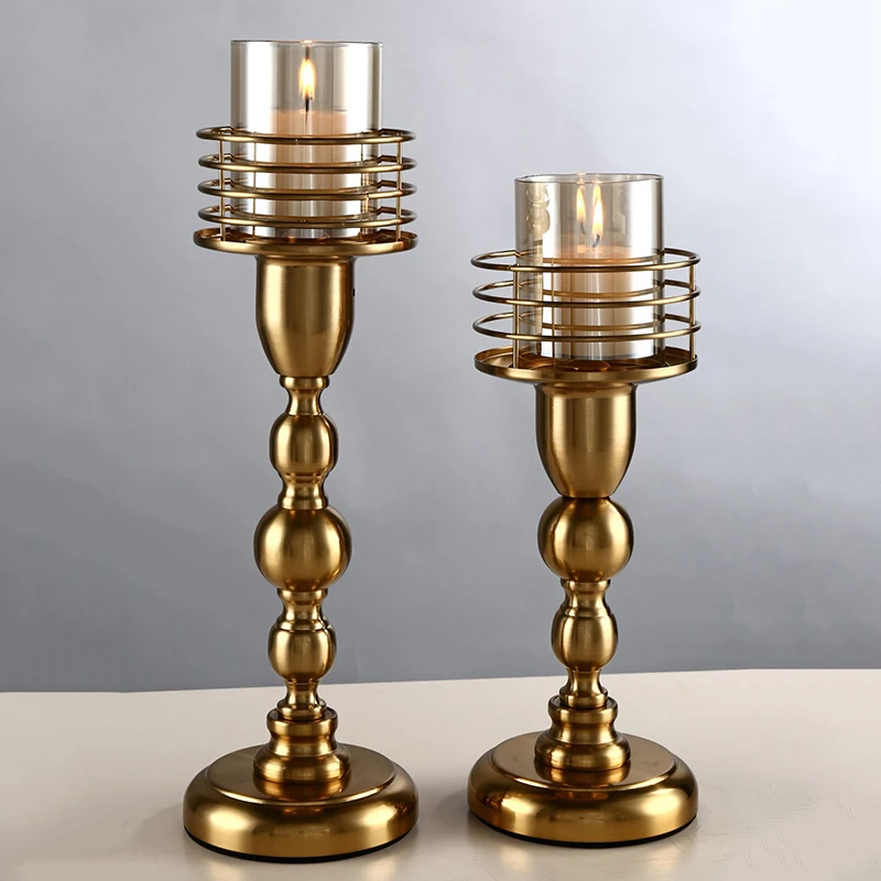 Хрустальные подсвечники для кухни стеклянные украшения дома ресторана гостиной