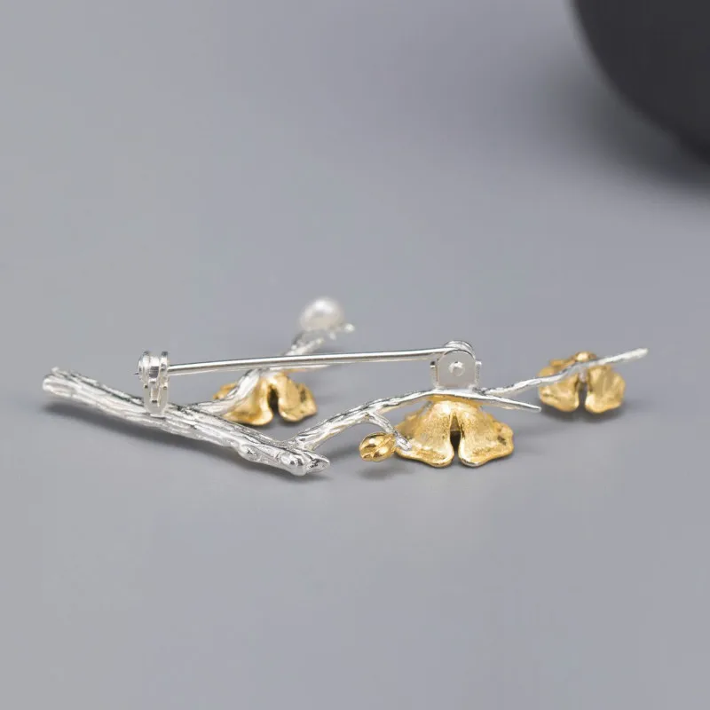 Женская Брошь из серебра 100% пробы с фианитом | Украшения и аксессуары