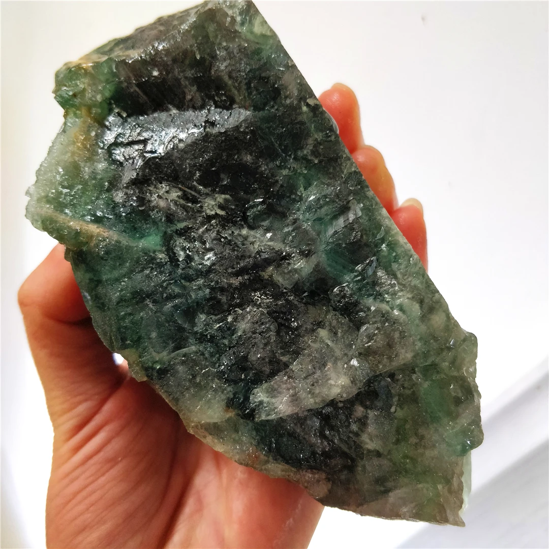 

Wholesale Large Size Natural Rough Raw Green Fluorite Crystal Stone Healing Gemstone Treasure