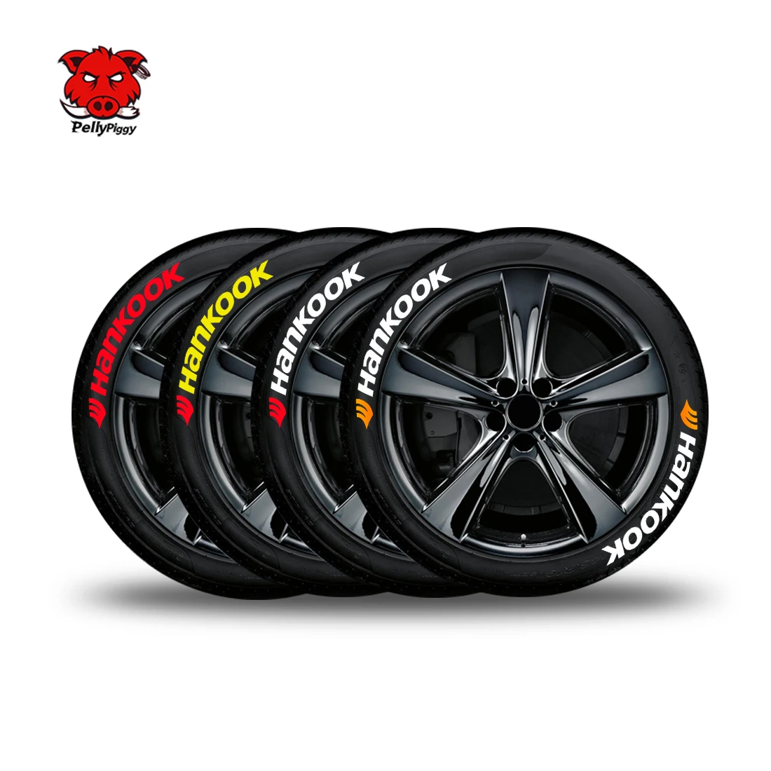 Автомобильные персонализированные наклейки для шин автомобильное украшение 3D