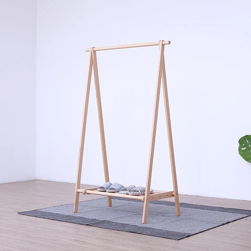 Beige Kinmade деревянные крючки-Вешалки для одежды спальни полки для хранения - Цвет: Beige
